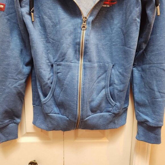 [M] NEW "Paraffin" Full-Zip Hoodie Cardigan size‎ Medium with Pockets - Picture 3 of 6